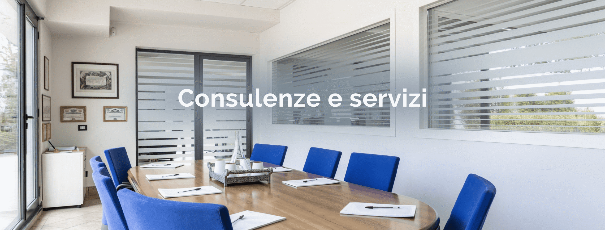 Consulenze e servizi