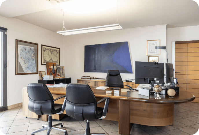 Lo studio Francescut